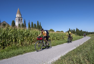 nicola brollo  Ciclovia Alpe Adria - Udine-Grado- Finanziato dal Fondo europeo di sviluppo regionale e Interreg V-A Italia-Austria 2014-2020 progetto BIKE NAT