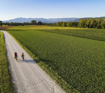nicola brollo   Ciclovia Alpe Adria - Udine-Cividale- Finanziato dal Fondo europeo di sviluppo regionale e Interreg V-A Italia-Austria 2014-2020 progetto BIKE NAT